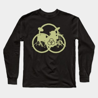 Drums Bonzo Moby Drummer Drumset Drumkit Symbol Gifts For Drummers Long Sleeve T-Shirt